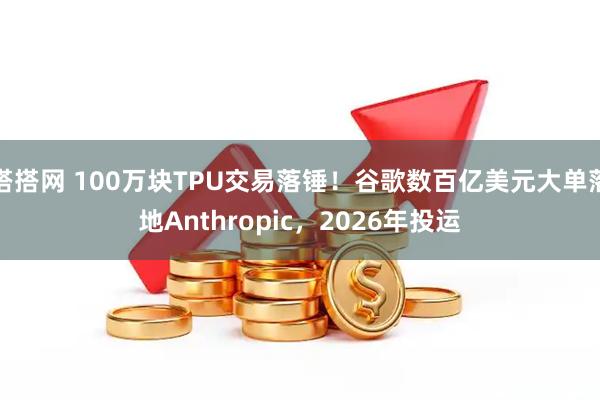 搭搭网 100万块TPU交易落锤！谷歌数百亿美元大单落地Anthropic，2026年投运