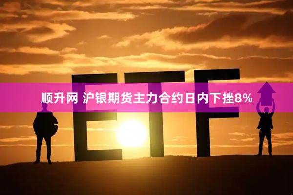 顺升网 沪银期货主力合约日内下挫8%